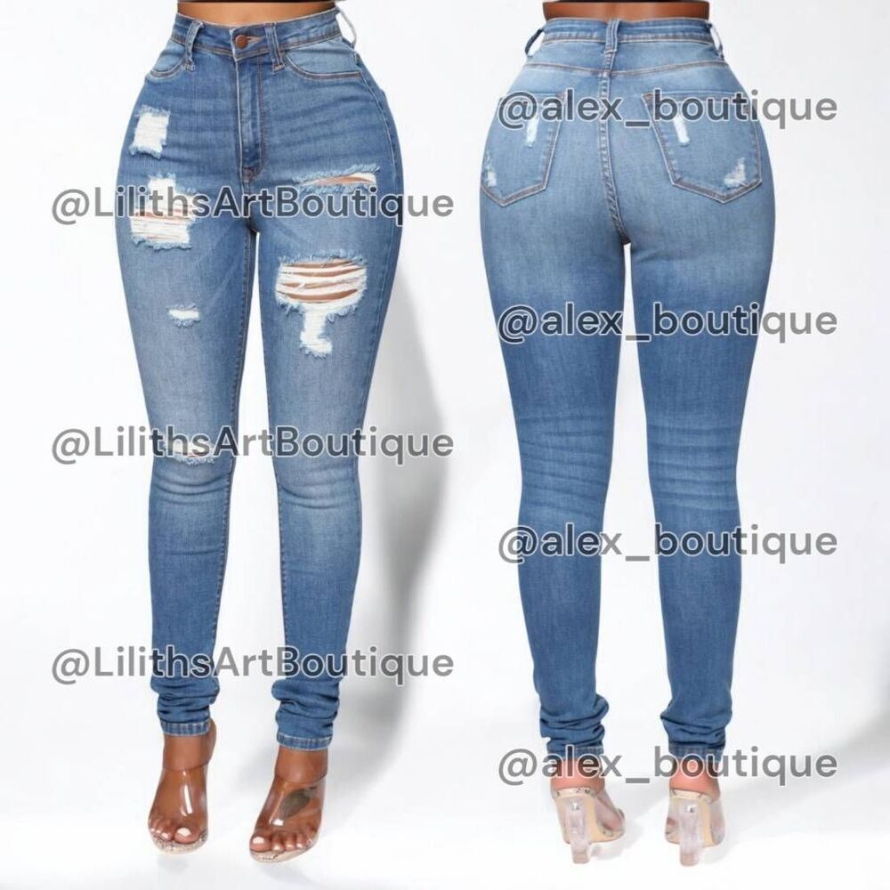 Fashion Nova Skinny Jeans(A026)-Size 3 for Women